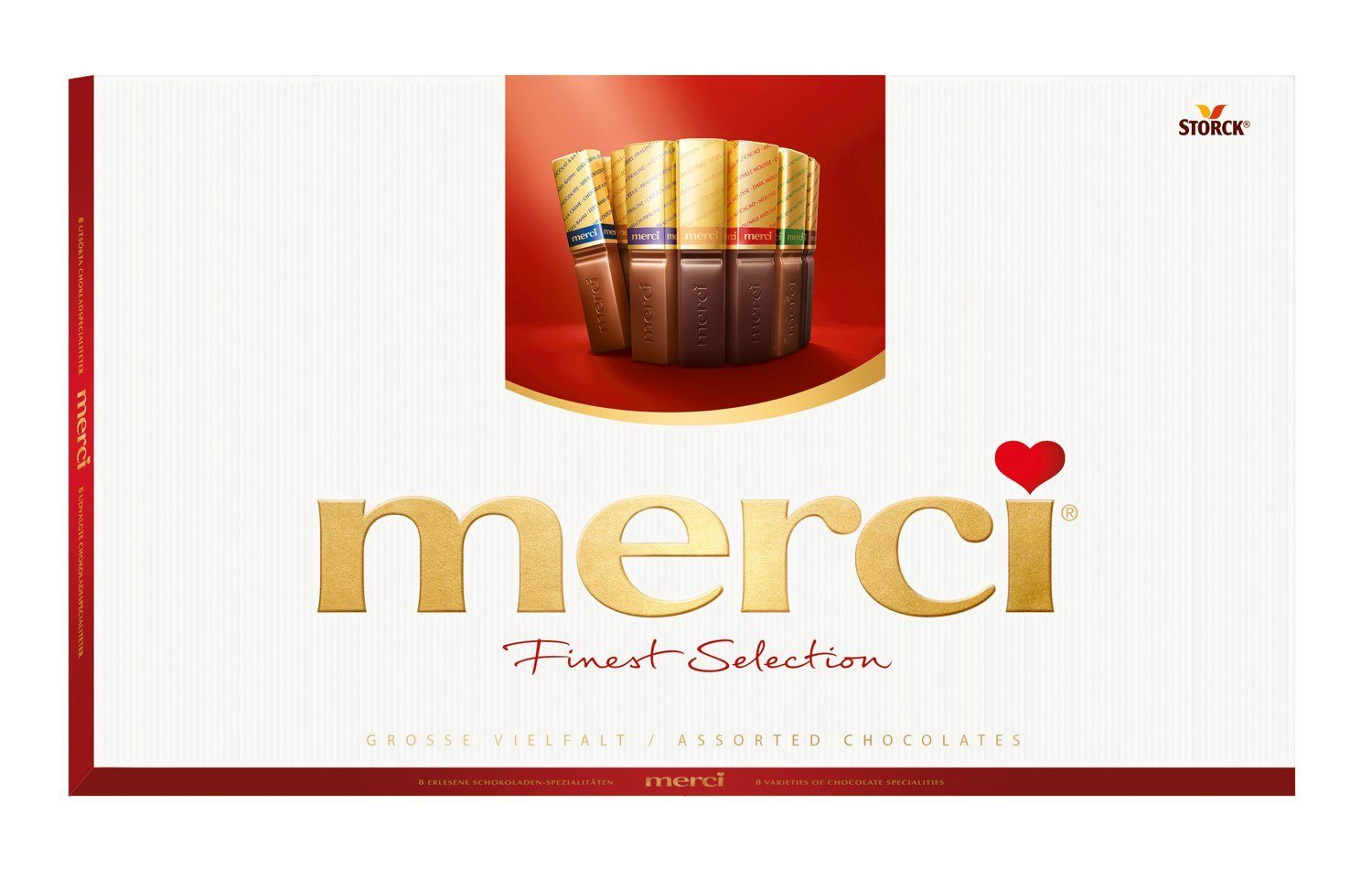 Merci Schokolade, Merci Finest Selection 400g 8er Pack