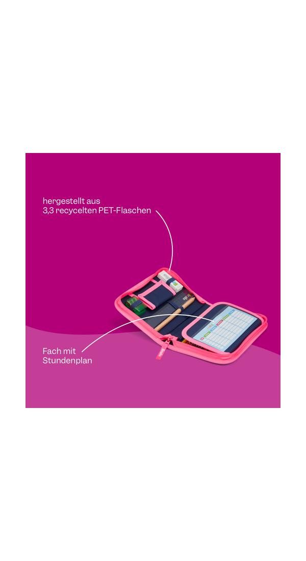 ergobag Federmäppchen Federmäppchen, (23-tlg), mit Lyra‑Stiften