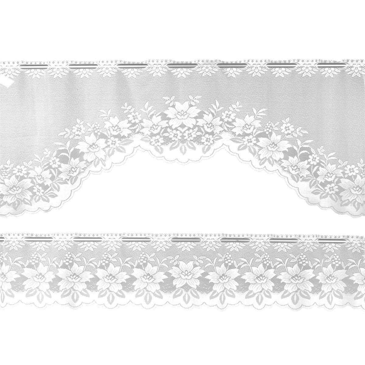 Arsvita Vorhang Mona (1 St), Stangendurchzug, halbtransparent, 2 teiliges B günstig online kaufen