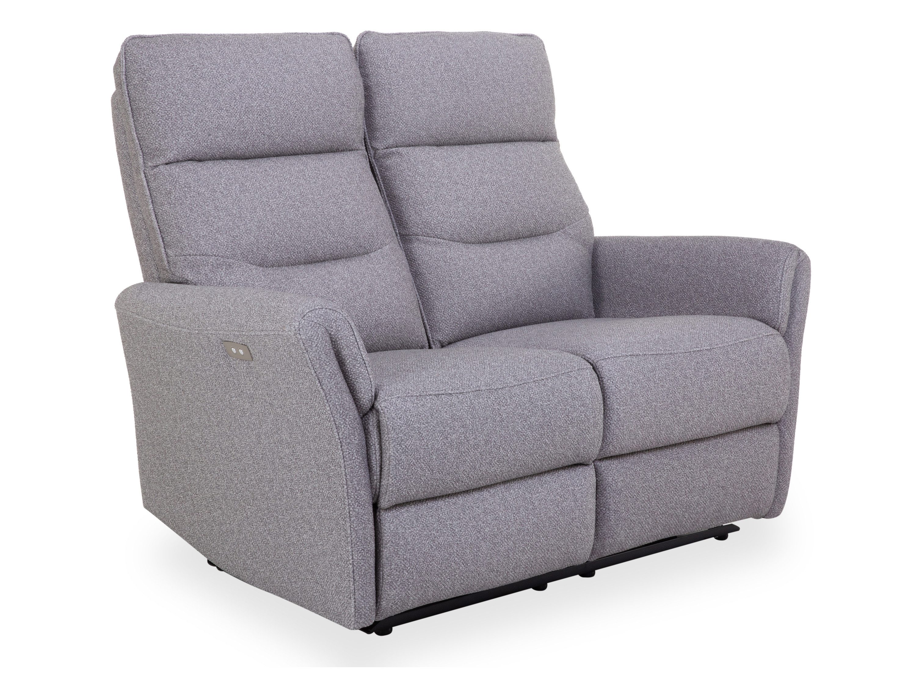 HARPER Sofa Sofa 2 Sitzer HARPER HAKODAT BHT 134x93x109 cm grau Couch Einzelsofa