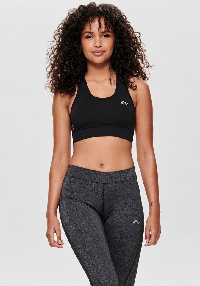 ONLY Play Sport-Bustier ONPDAISY aus Polyamid und Elasthan, in Stretch-Qualität, schnell trocknend