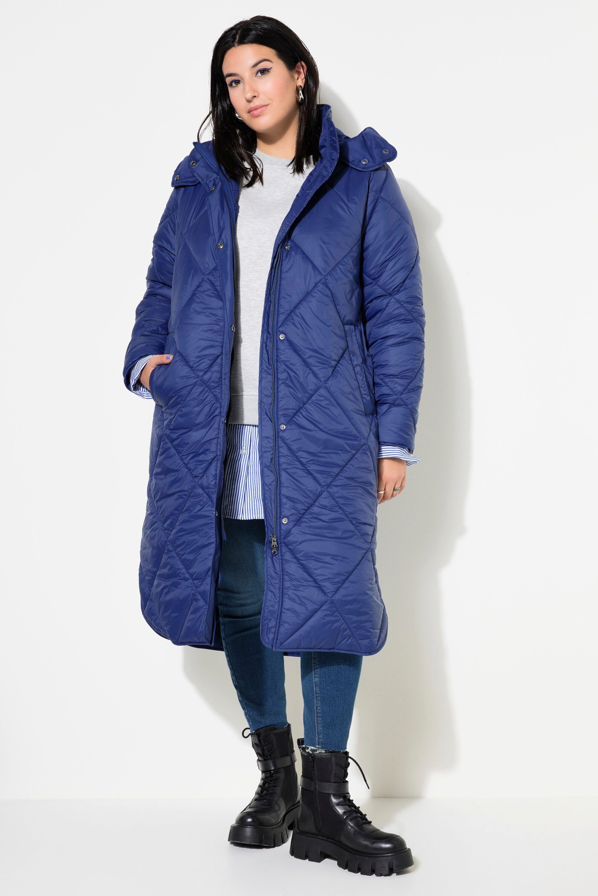 Studio Untold Wintermantel Steppmantel Loose Fit