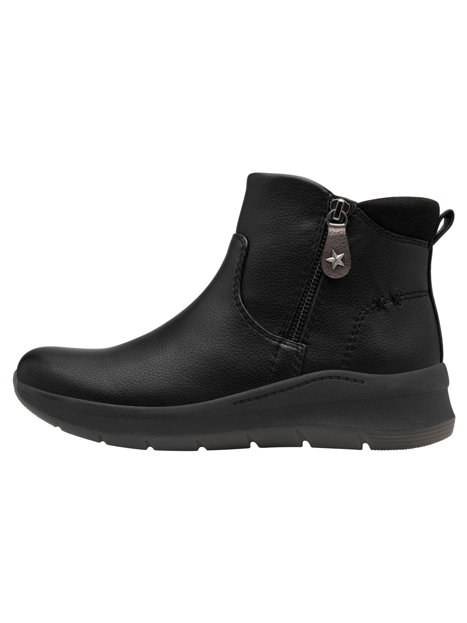 Jana Vegan, Removable Sock, Mehrweite Stiefelette Vegan