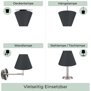 Wogati Lampenschirm Wogati Premium Stehlampe Lampenschirm Konisch