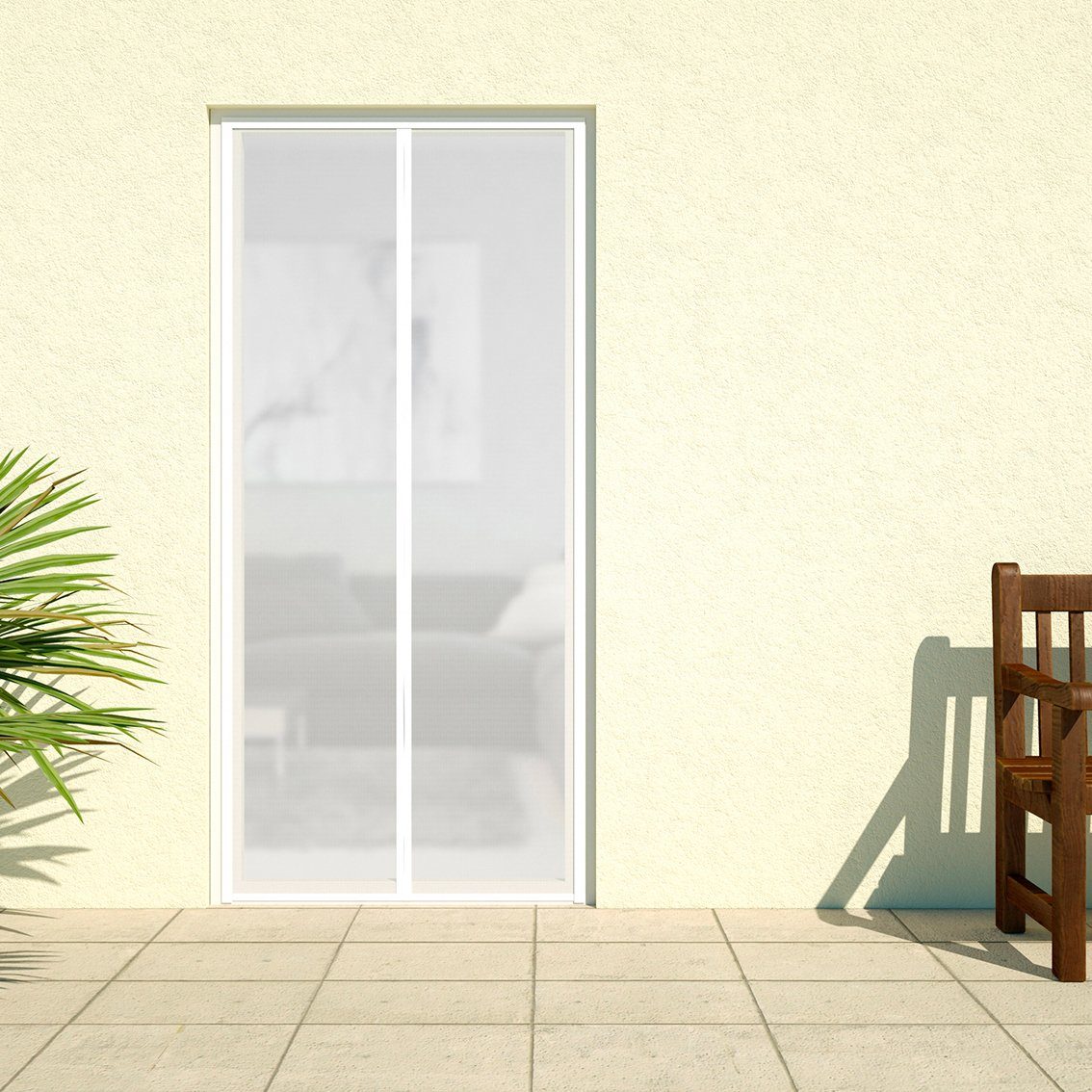 hecht international Insektenschutz-Vorhang DELUXE, BxH: 100x220 cm, kürzbar