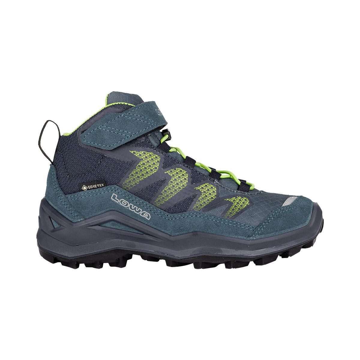 Lowa Maddox Pro GTX Mid VC JR Hikingschuh Wasserdichter und robuster Wanderschuh für Kinder mit hervorragendem