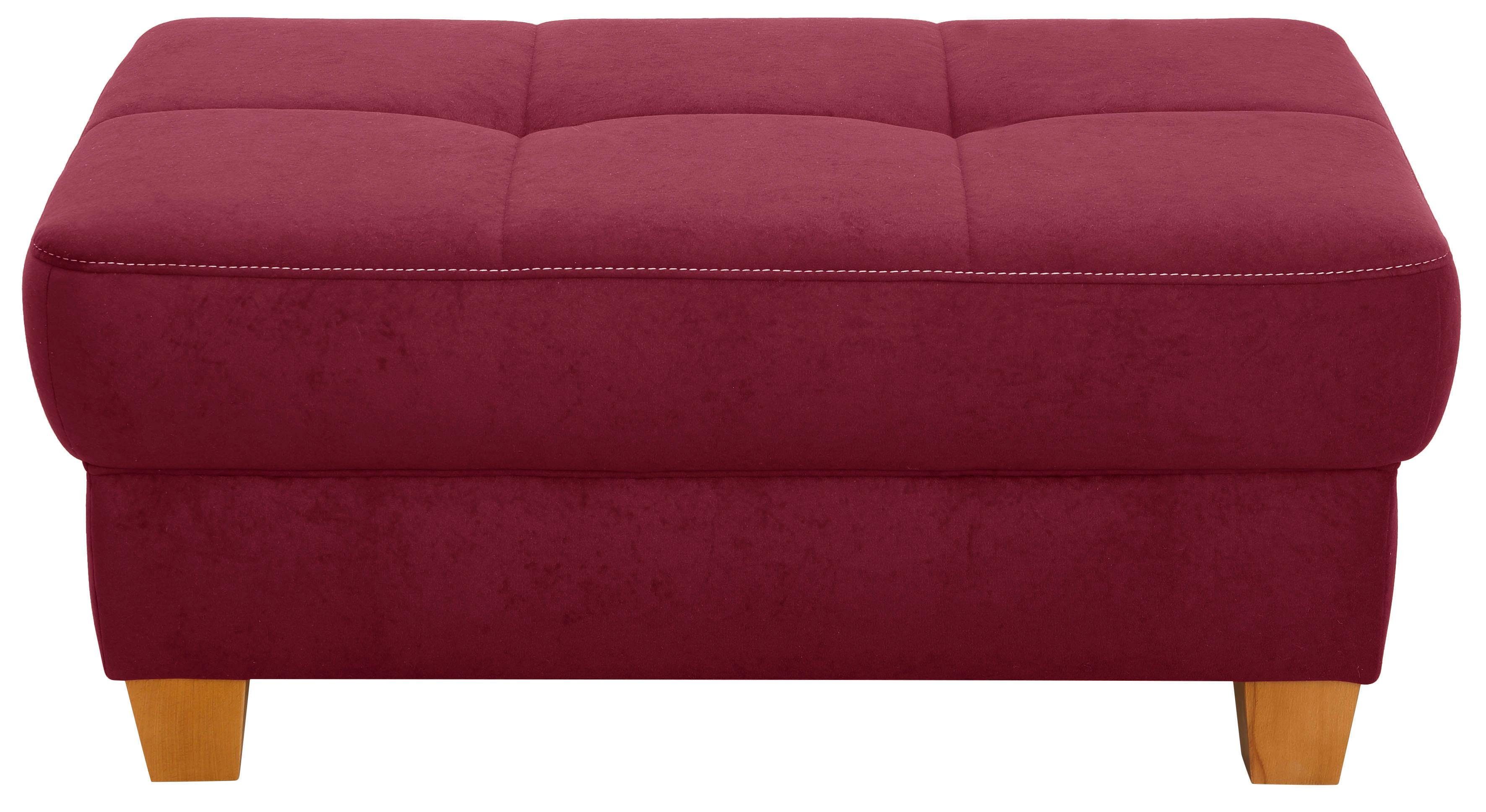 Home affaire Hocker Puccini, mit Kontrastnaht günstig online kaufen