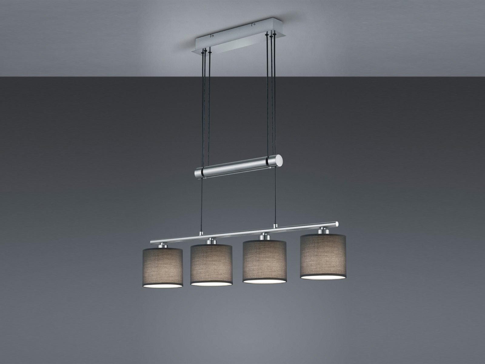 TRIO Leuchten LED Pendelleuchte, Dimmfunktion, LED wechselbar, Warmweiß, Zu günstig online kaufen