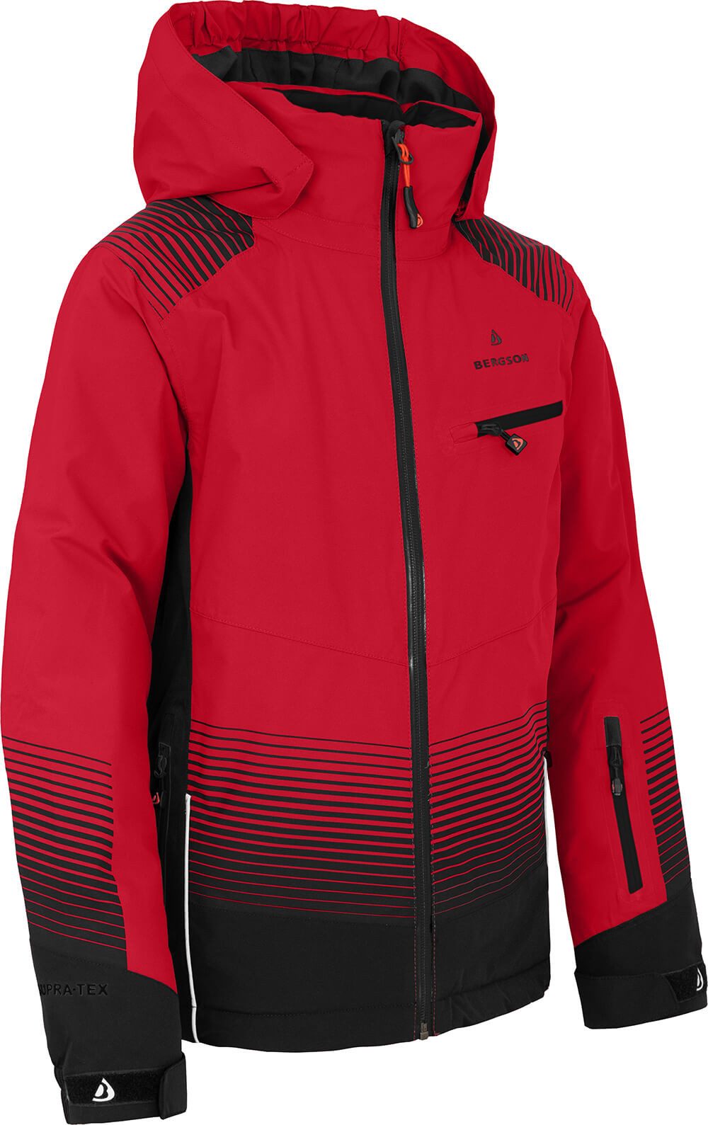 Bergson Skijacke VEIKO Kinder Skijacke, warm, funktional und stylisch, Стандартні розміри, China r