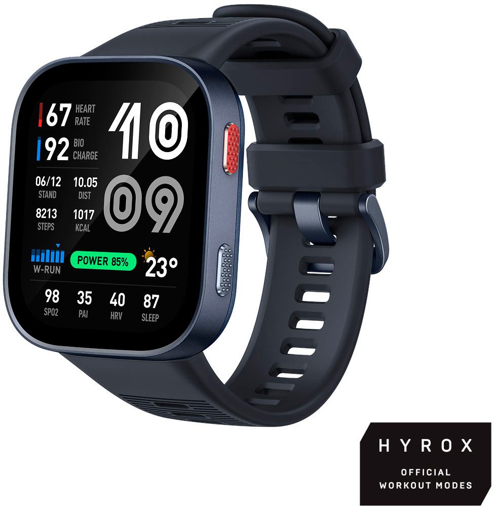 Amazfit Bip Max Smartwatch (5.25 cm/2.07 Zoll, Amazfit OS), Hyrox Race Mode