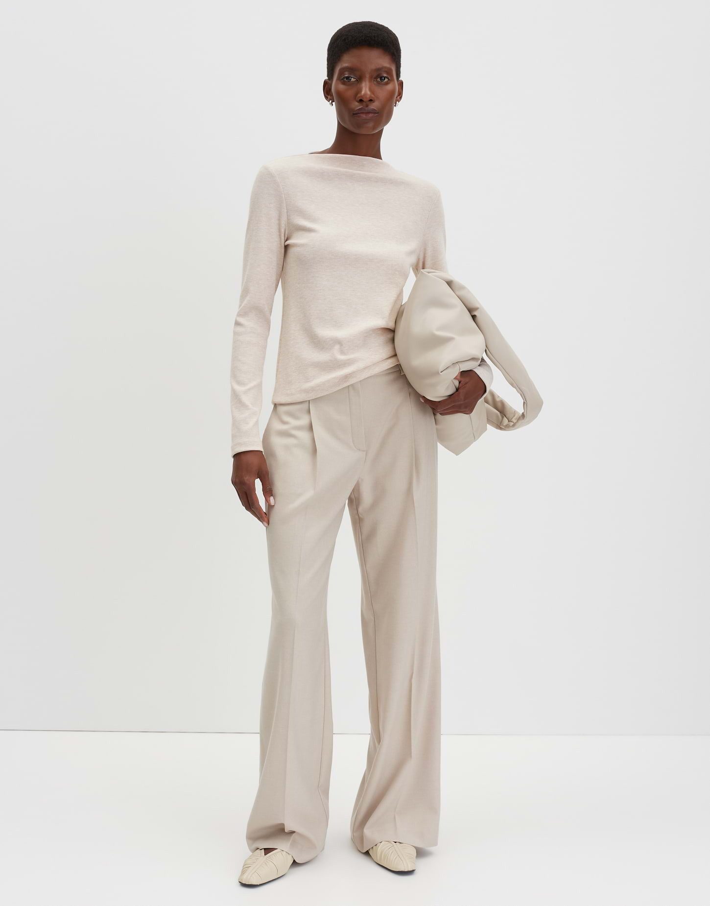 someday Longsleeve KELEA mit feiner Rippstruktur Slim Longsleeve mit feiner Rippstruktur, schmale Passform