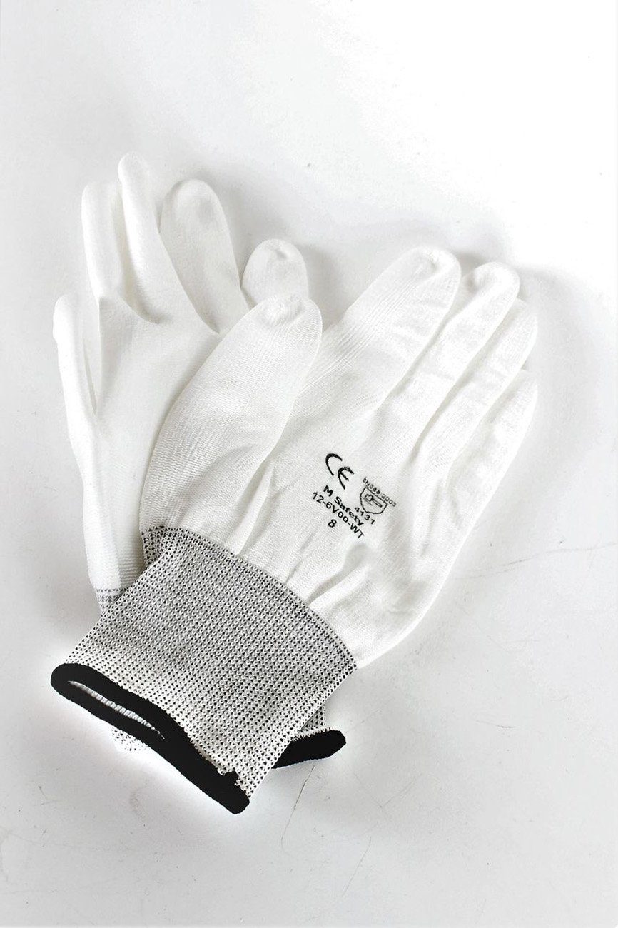myMAW Montage-Handschuhe 12 Paar Feinstrick Handschuhe Gr. M Handschuh Arbeitshandschuhe …