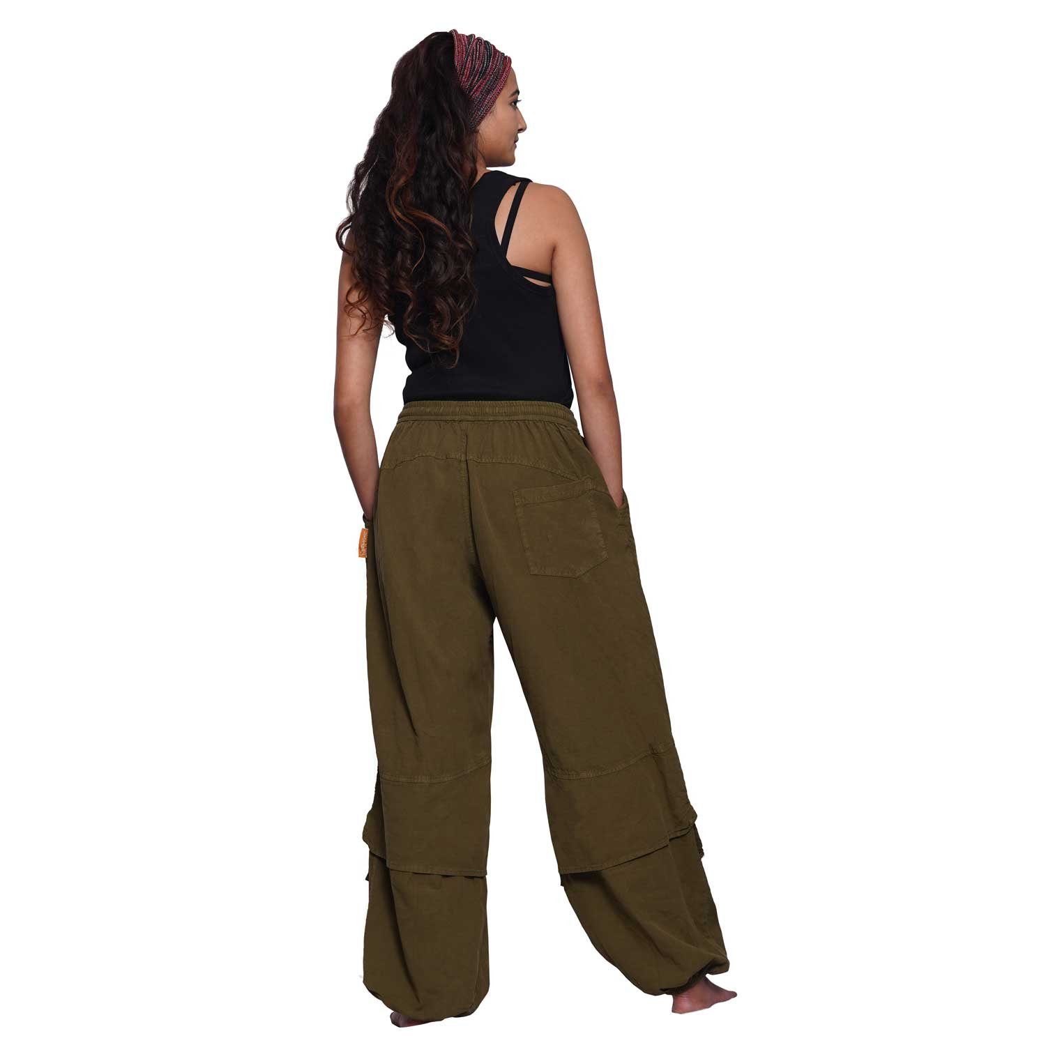 SIMANDRA Stoffhose Good Karma - Schlupfhose - Freizeithose mit Dehnbund (Damen, 1-tlg)
