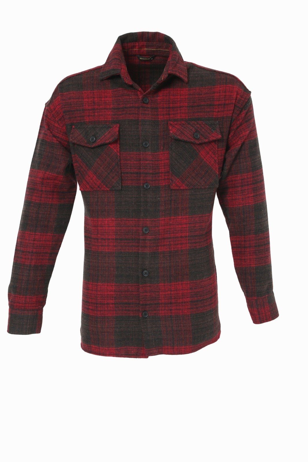 Flanellhemd Flanellhemd H-263 Flanellhemd Kariert Hemd Holzfällerhemd Herren