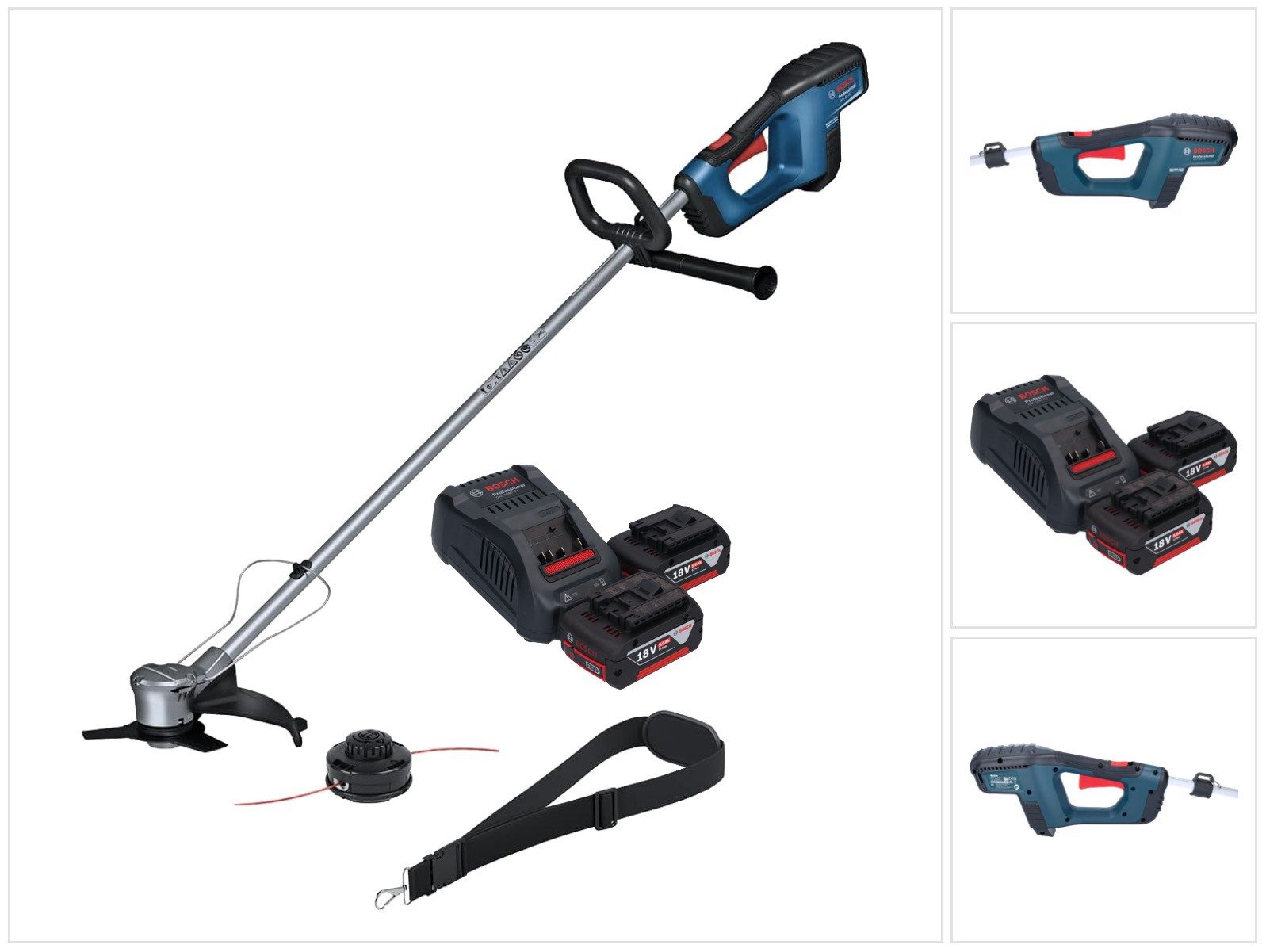 Bosch Professional Akku-Freischneider Bosch GFR 18V-23 Замораживание 18 V 230 mm + 2x Akku 5 Ah + Lader