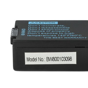 vhbw kompatibel mit Panasonic Lumix DMC-FZ45, DMC-FZ40, DMC-FZ150, DC-FZ82, Kamera-Akku Li-Ion 800 mAh (7,2 V)