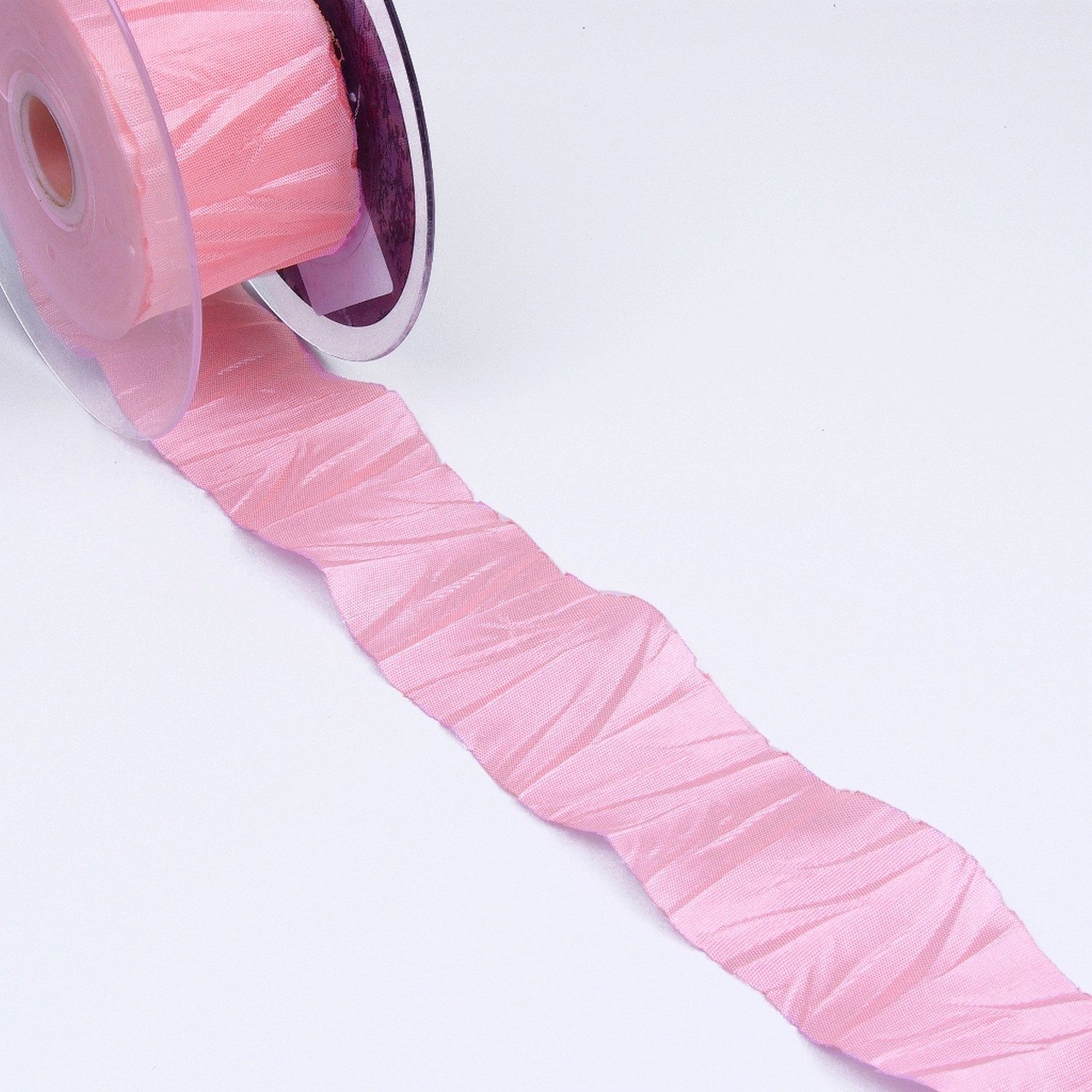 Deko AS Dekoband Dekoband Plissee - rosa - 40mm 20m Rolle - 95000-40-16