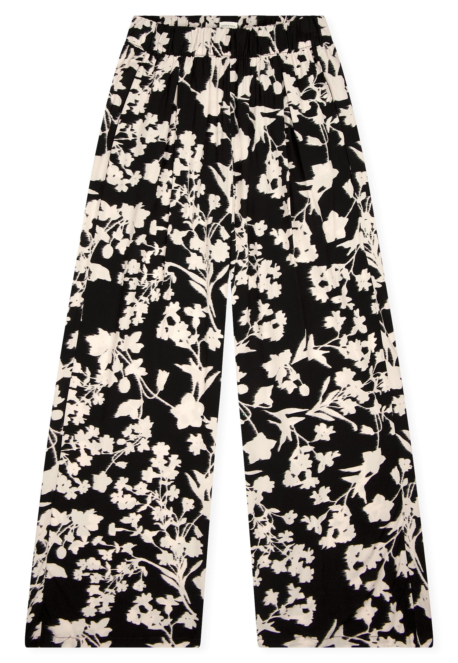 Schiesser Loungehose Mix + Relax elastischer Bund, Viskose, seitliche Tasch günstig online kaufen