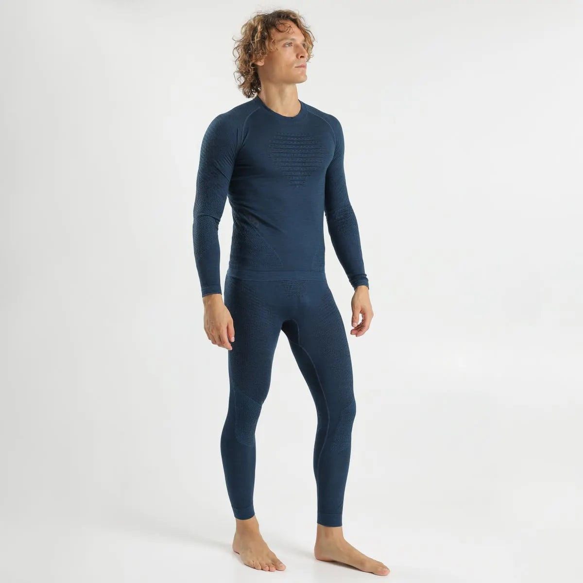 UYN Funktionsunterhose Fusyon Biotech Pant (Merinowolle, ideale Thermoregulation) blau Herren