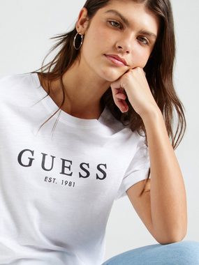 Guess T-Shirt (1-tlg) Plain/ohne Details