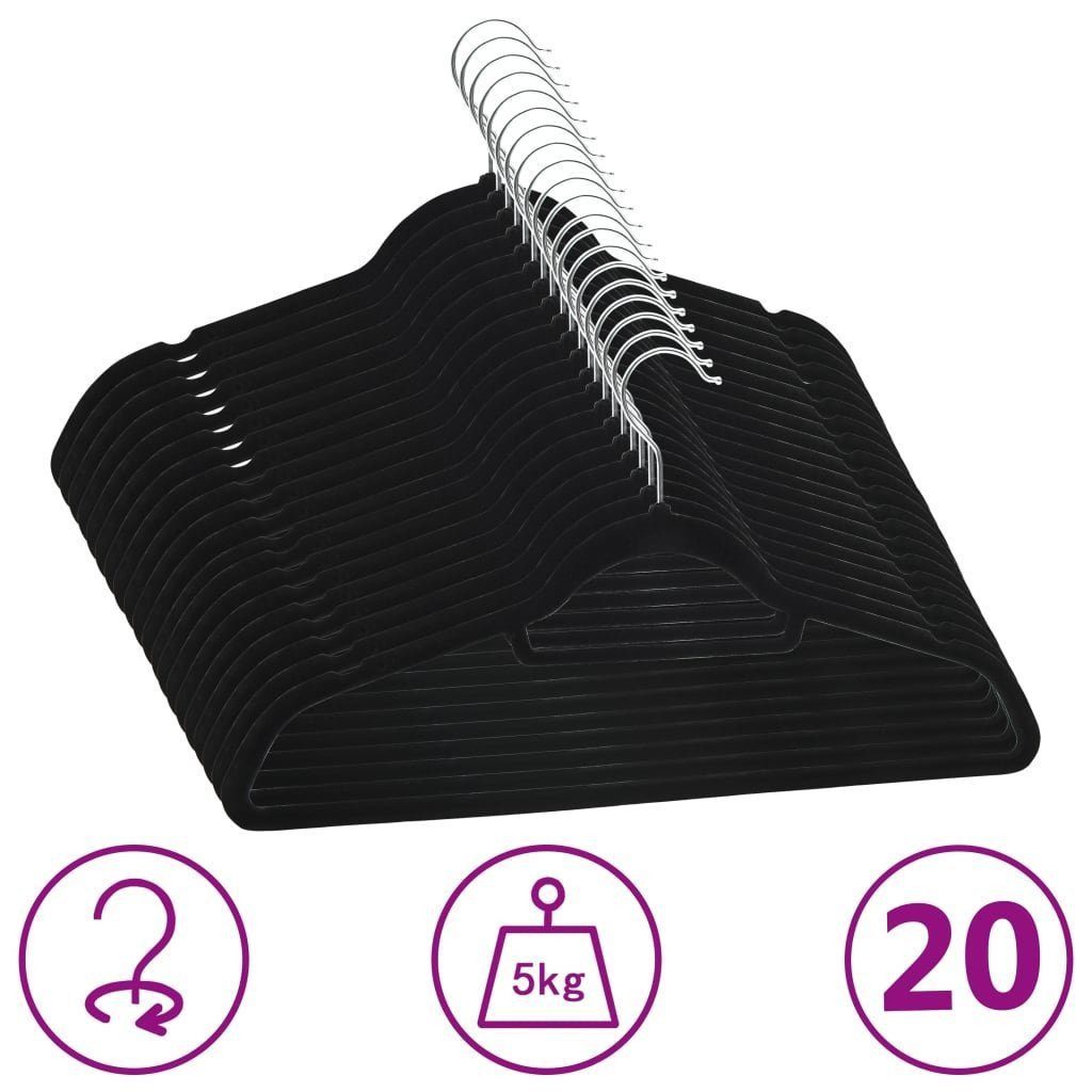 DOTMALL Kleiderbügel Samt Anzugbügel, Premium Bügel, günstig online kaufen