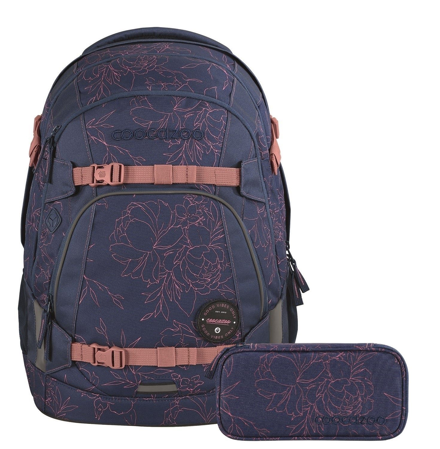 coocazoo Schulranzen Schulrucksack-Set MATE Sweet Rose günstig online kaufen