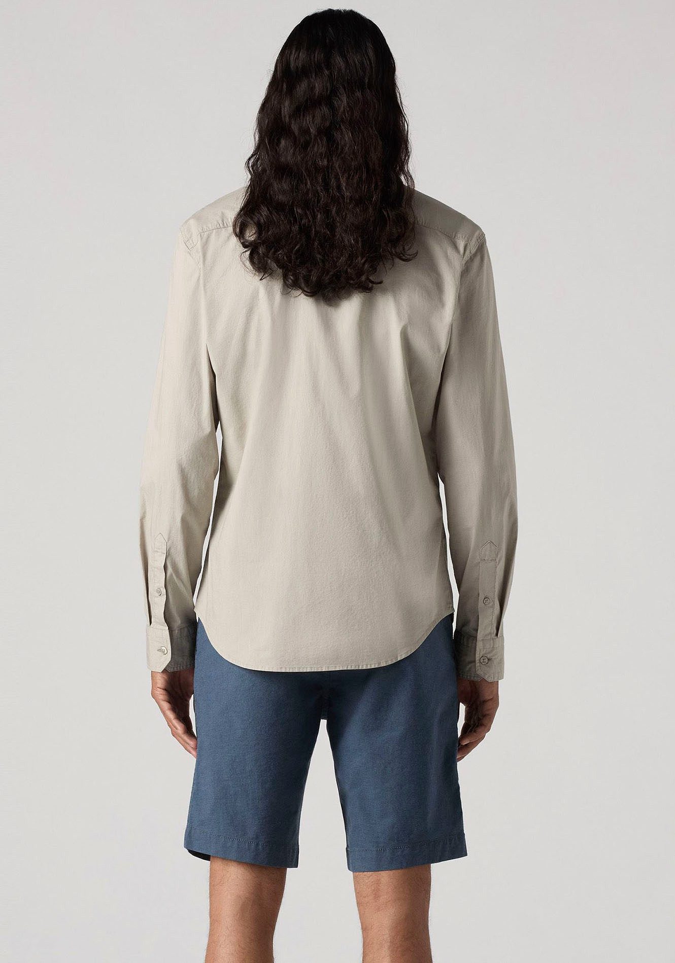 Levi's® Jeanshemd BATTERY HM SHIRT SLIM mit Logobadge