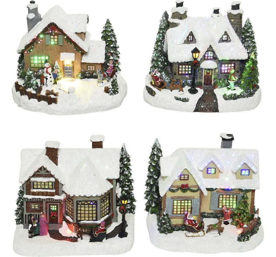 Kaemingk Dekofigur Kaemingk LED Häuser mit günstig online kaufen