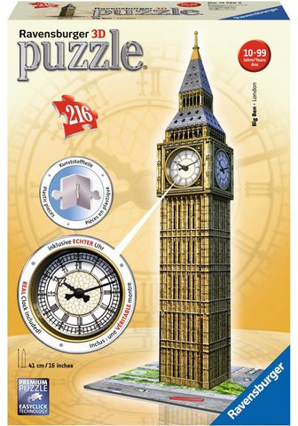 RAVENSBURGER 3D-Puzzle "Big Ben с Uhr"