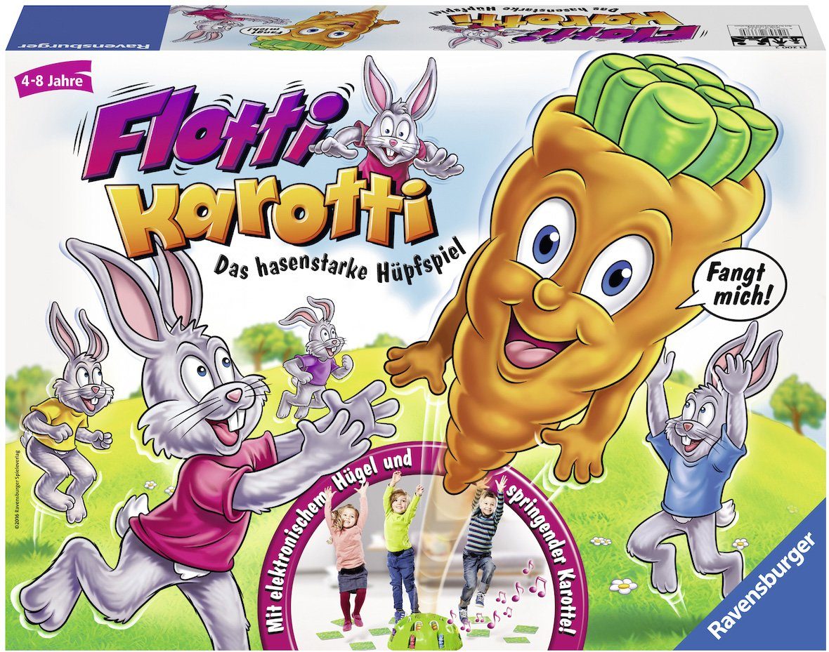 Image of Ravensburger Bewegungsspiel "Flotti Karotti", 1 Spielermodus