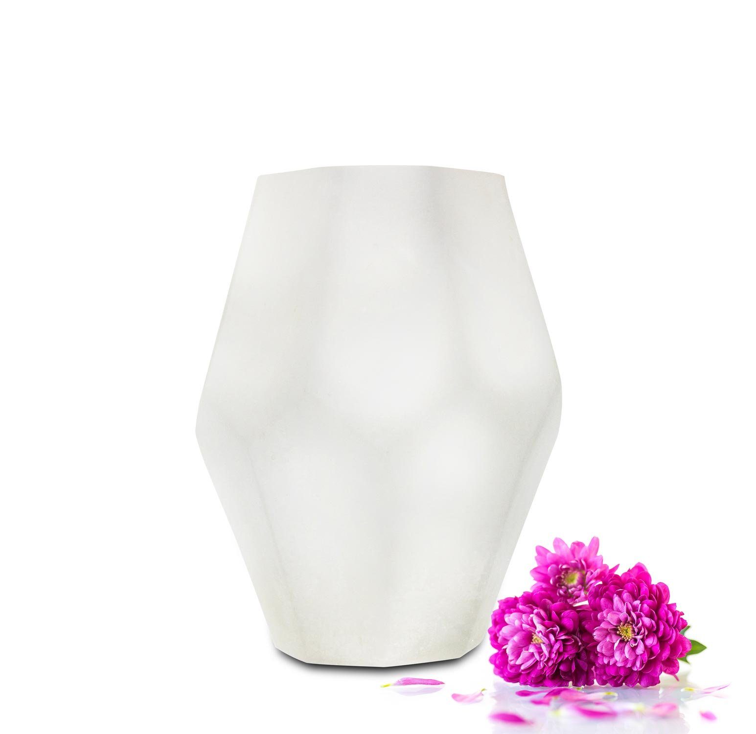 Sendez Dekovase Blumenvase Vase Tischvase Glasvase Dekovase Blumentopf Deko