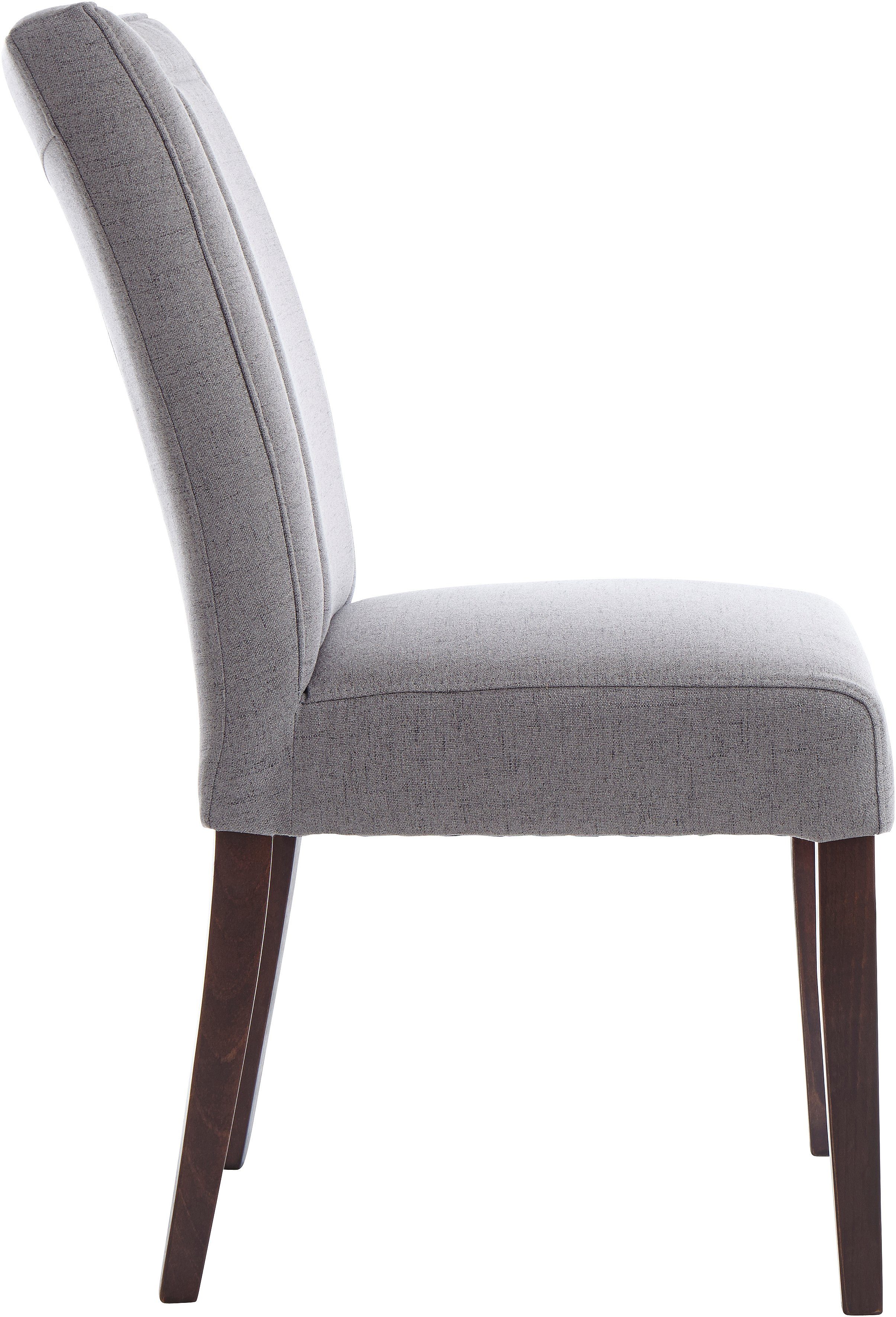 OTTO home Esszimmerstuhl Zena (Set, 2 St), Gestell aus Massivholz, Polsterstuhl, Esszimmer, Bestseller