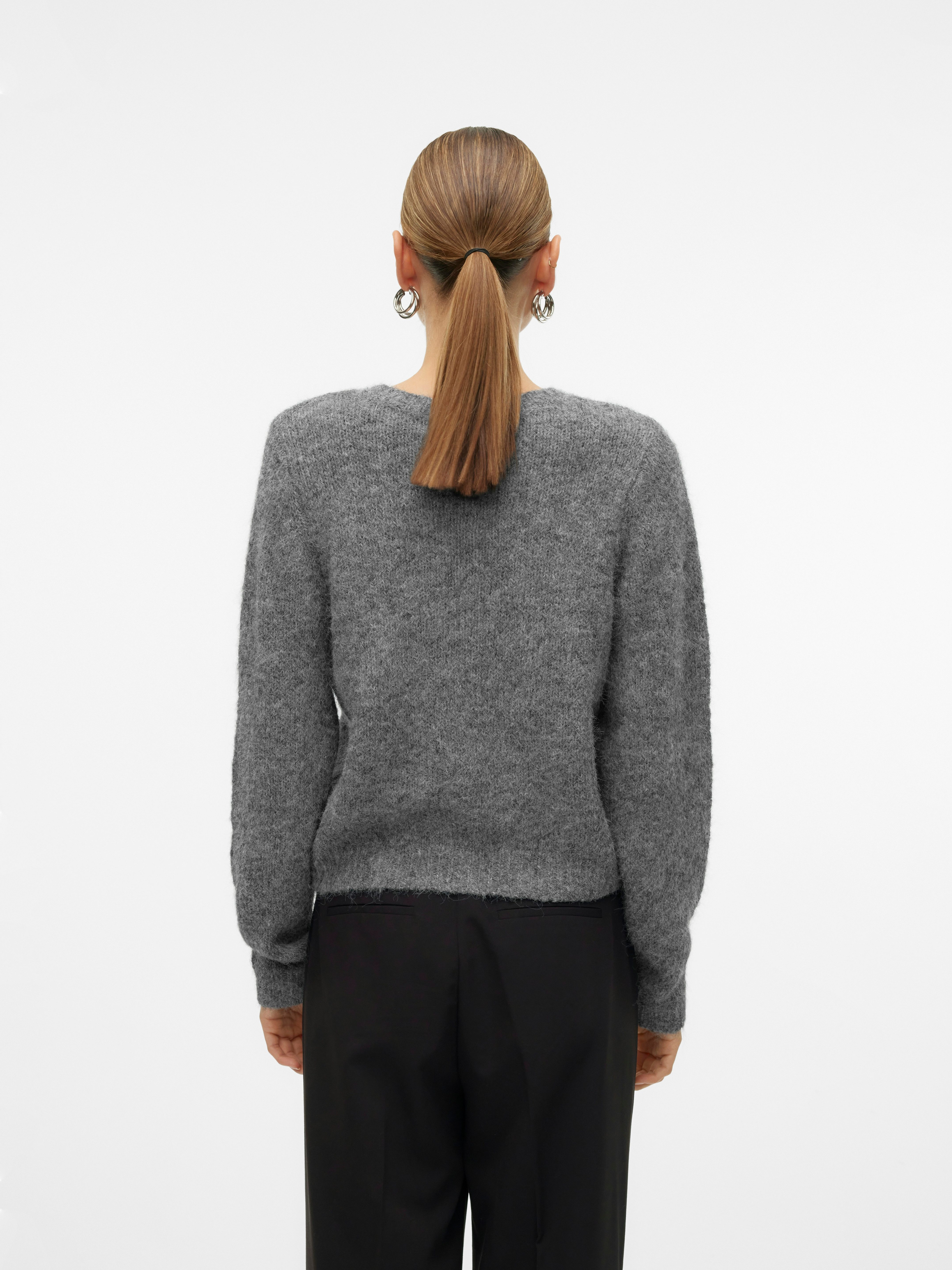 Vero Moda - Gilet Boutonné - Noir