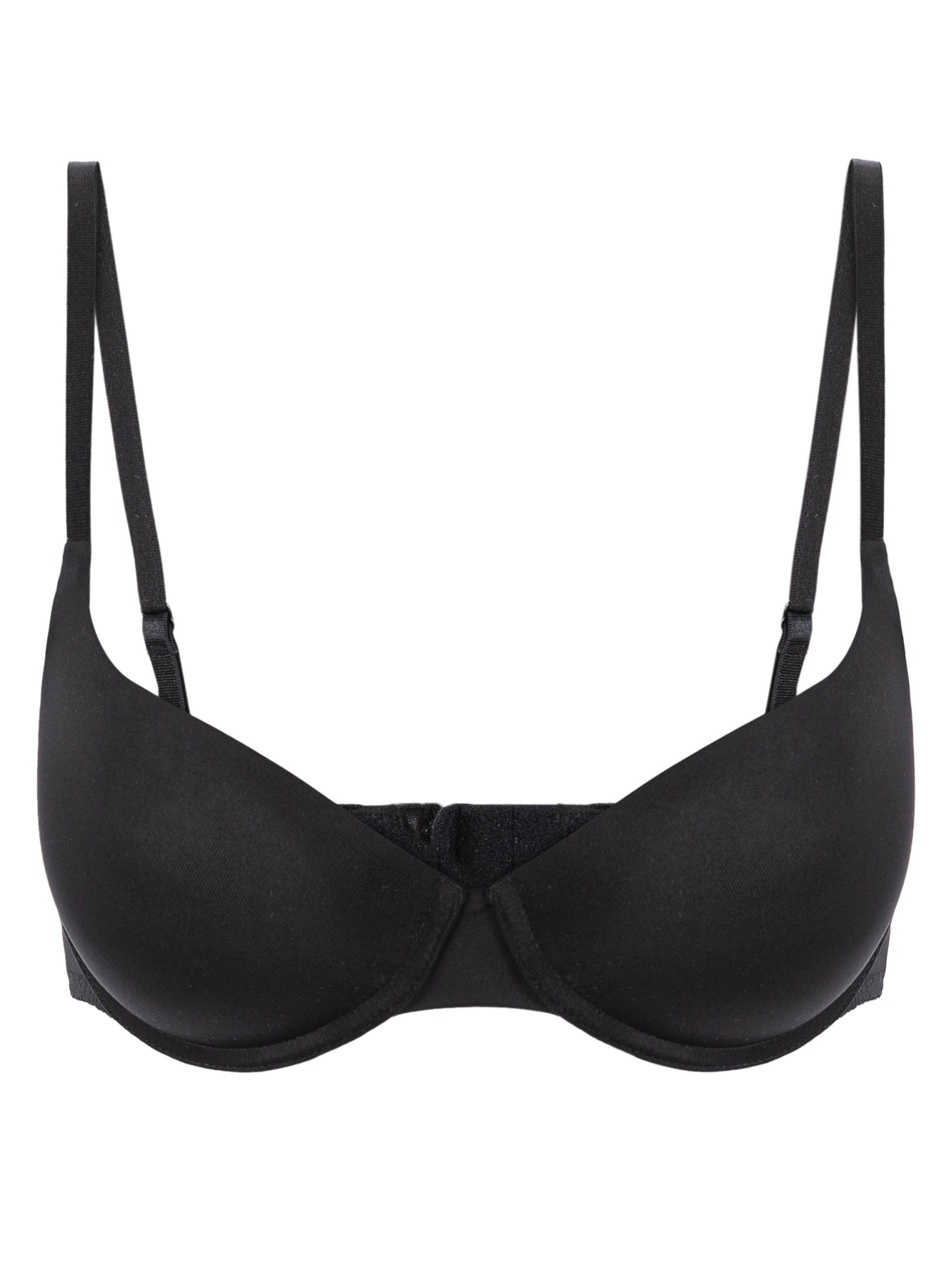 FUCHS Dirndl-BH Dirndl BH schwarz (1-tlg) mit Push-up Effekt