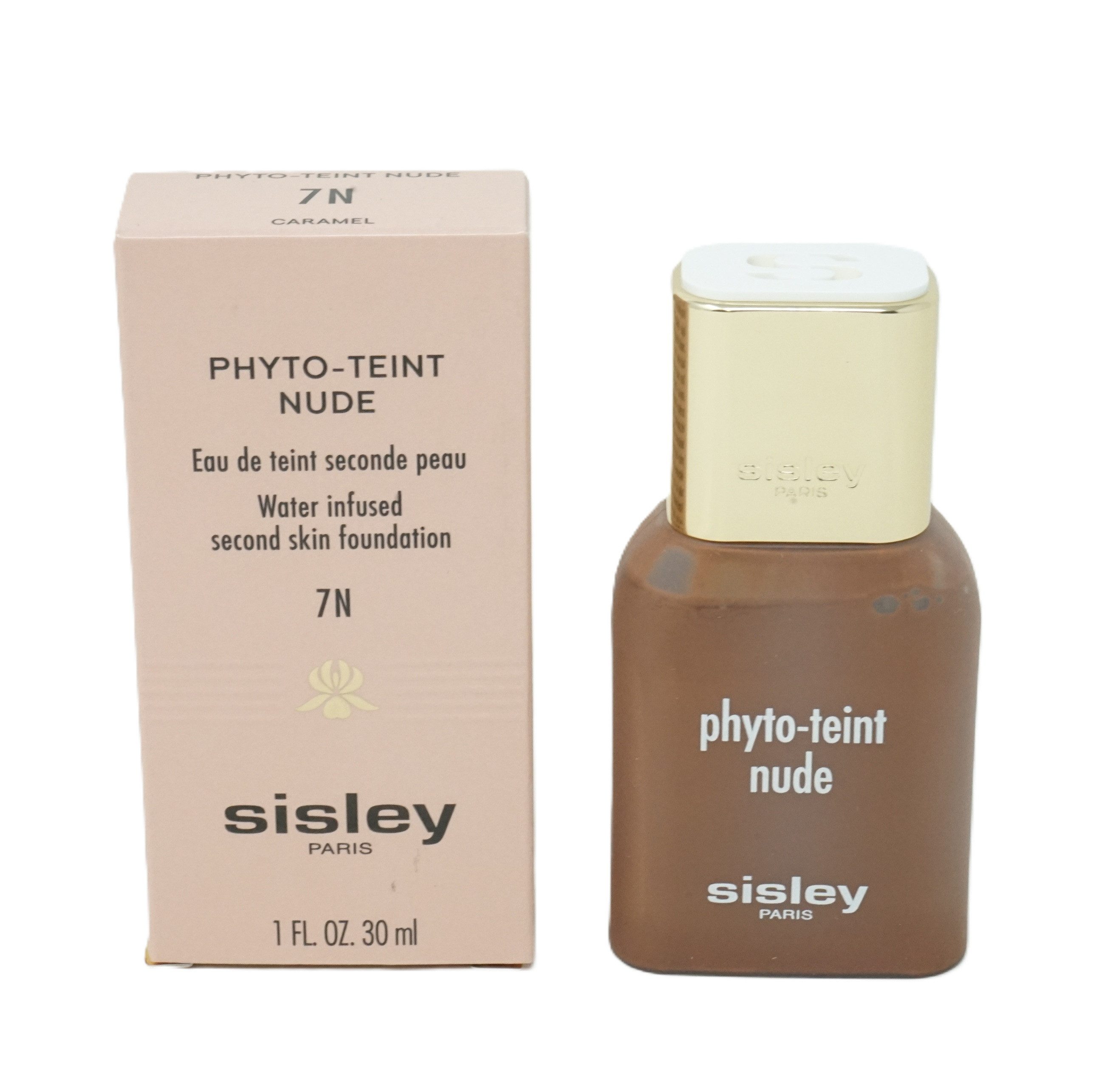 sisley Foundation Sisley Phyto Teint Nude eau de Teint Foundation 30ml 7N Caramel