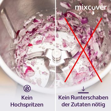 Mixcover Küchenmaschine mit Kochfunktion mixcover Mixtopf Verkleinerung für Monsieur Cuisine Smart und Monsieu