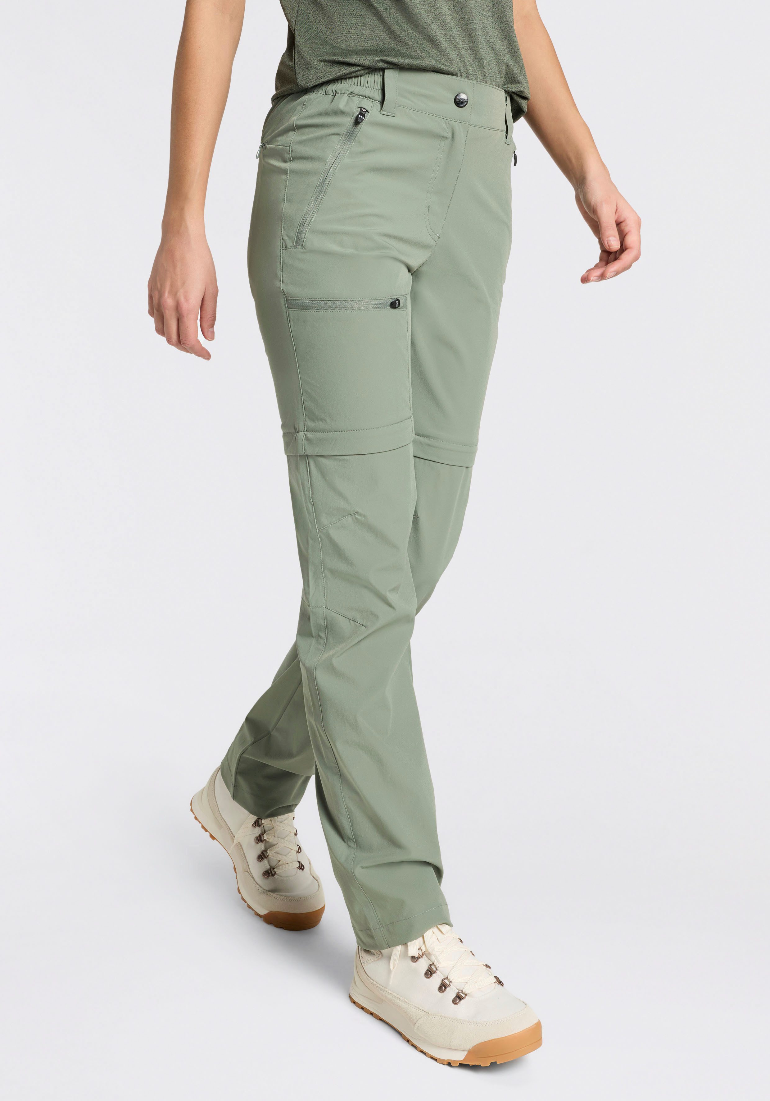 CMP Zip-off-Hose sportlicher Stil, für Wandern, aus Polyamid und Elasthan