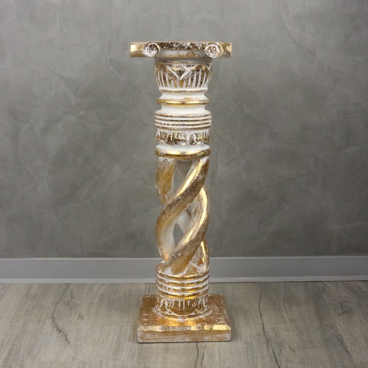 Oriental Galerie Blumenhocker Gedrehte Säule Antik günstig online kaufen