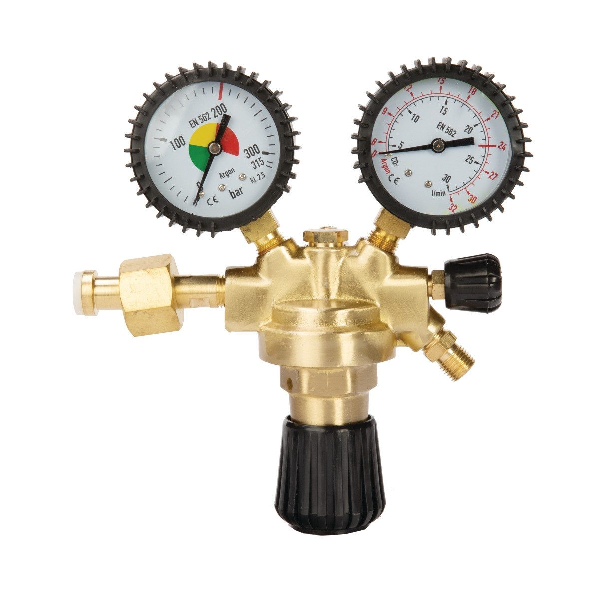 Druckminderer SCHWEIßKRAFT 1700050 Druckminderer Argon/CO2, groß
