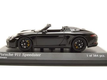 Minichamps Modellauto Porsche 911 (991) Speedster 2019 schwarz Modellauto 1:43 Minichamps, Maßstab 1:43