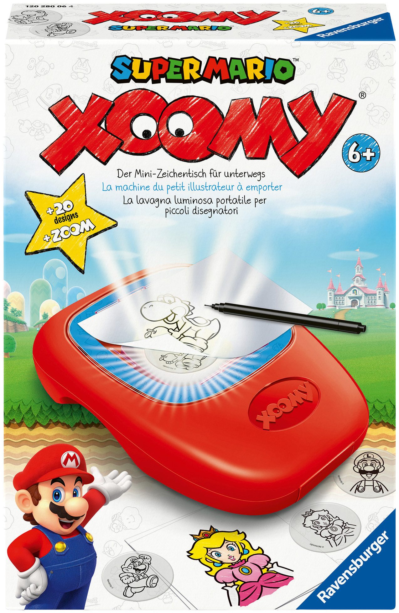 Ravensburger Malvorlage Xoomy Midi Super Mario