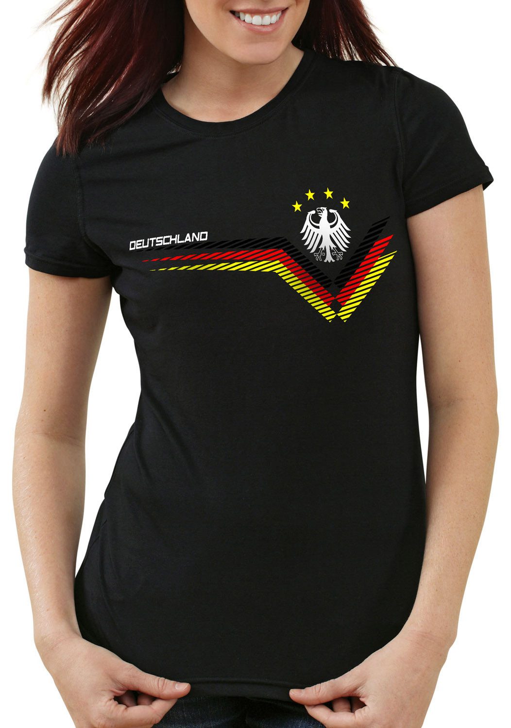 style3 T-Shirt Deutschland WM 2026 Fußball Weltmeisterschaft trikot fahne fanartikel