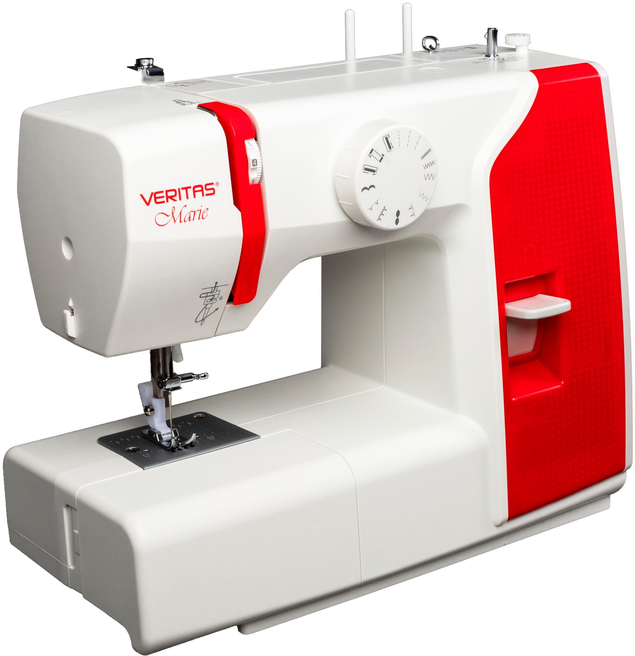 Veritas Freiarm-Nähmaschine Veritas Marie - Stich wählen und losnähen, 13 Programme
