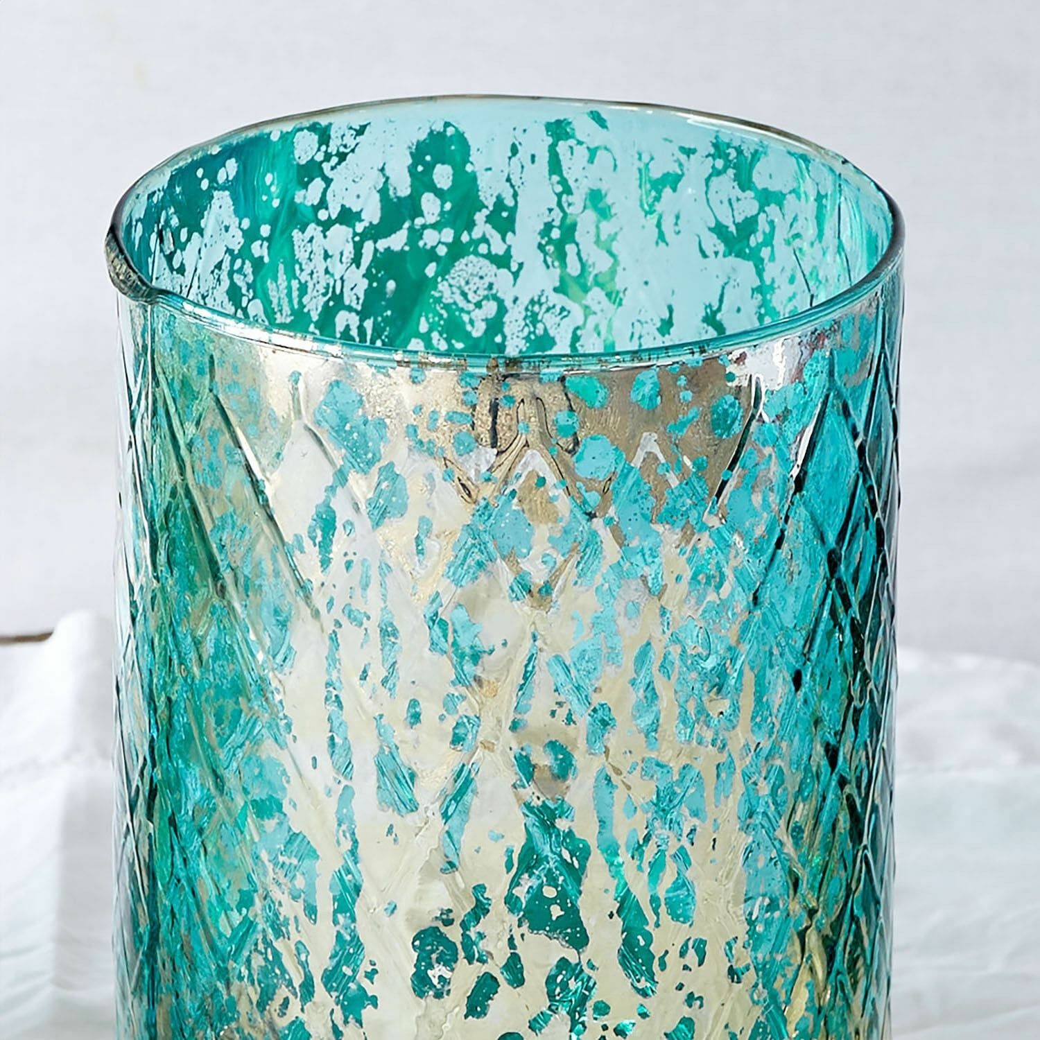 Mirabeau Windlicht Windlicht 3er Set Firalen türkis (3er Set, 3er Set)