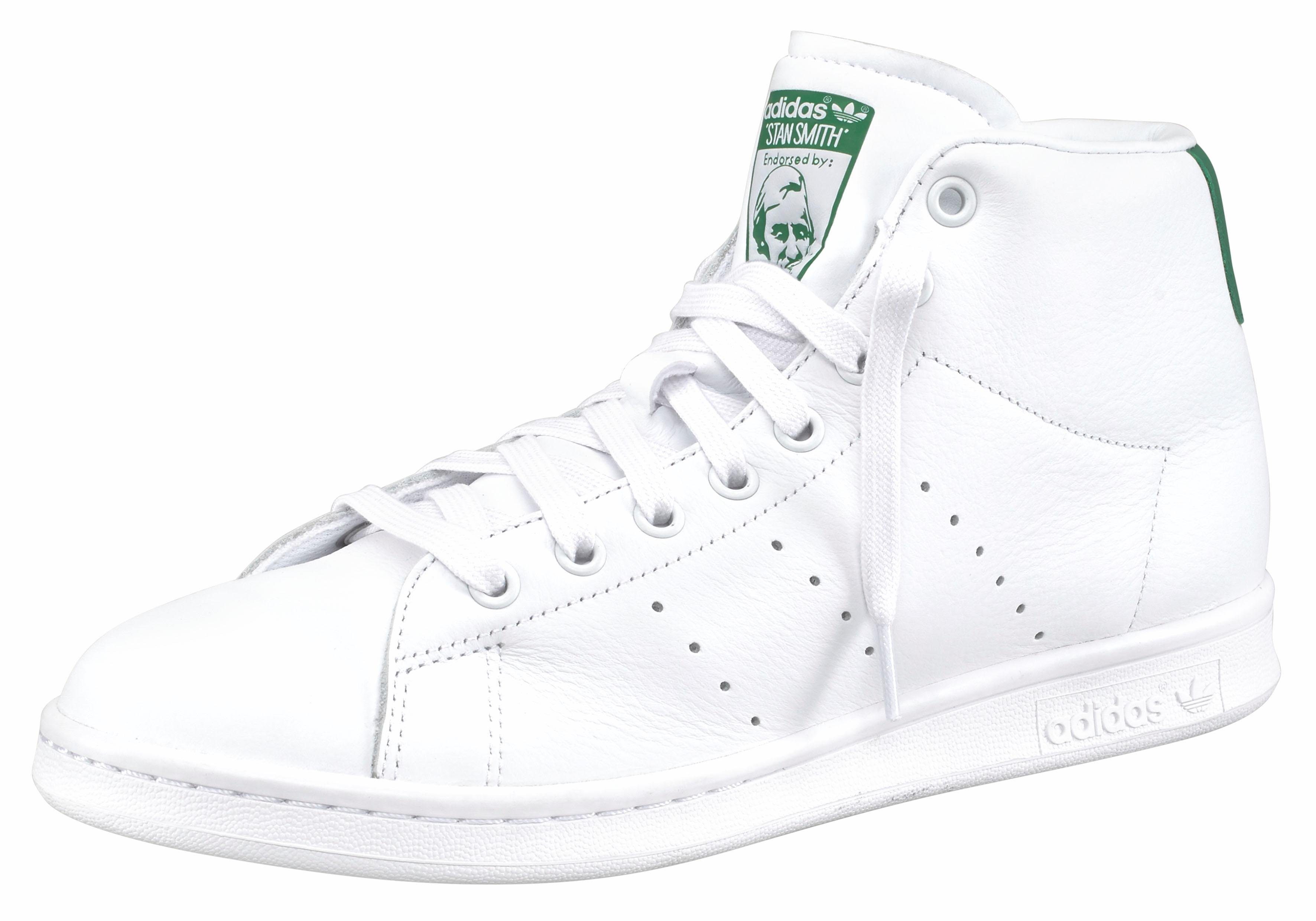 adidas originals damen stan smith mid sneakers weiß adidas originals damen stan smith mid sneakers weiß