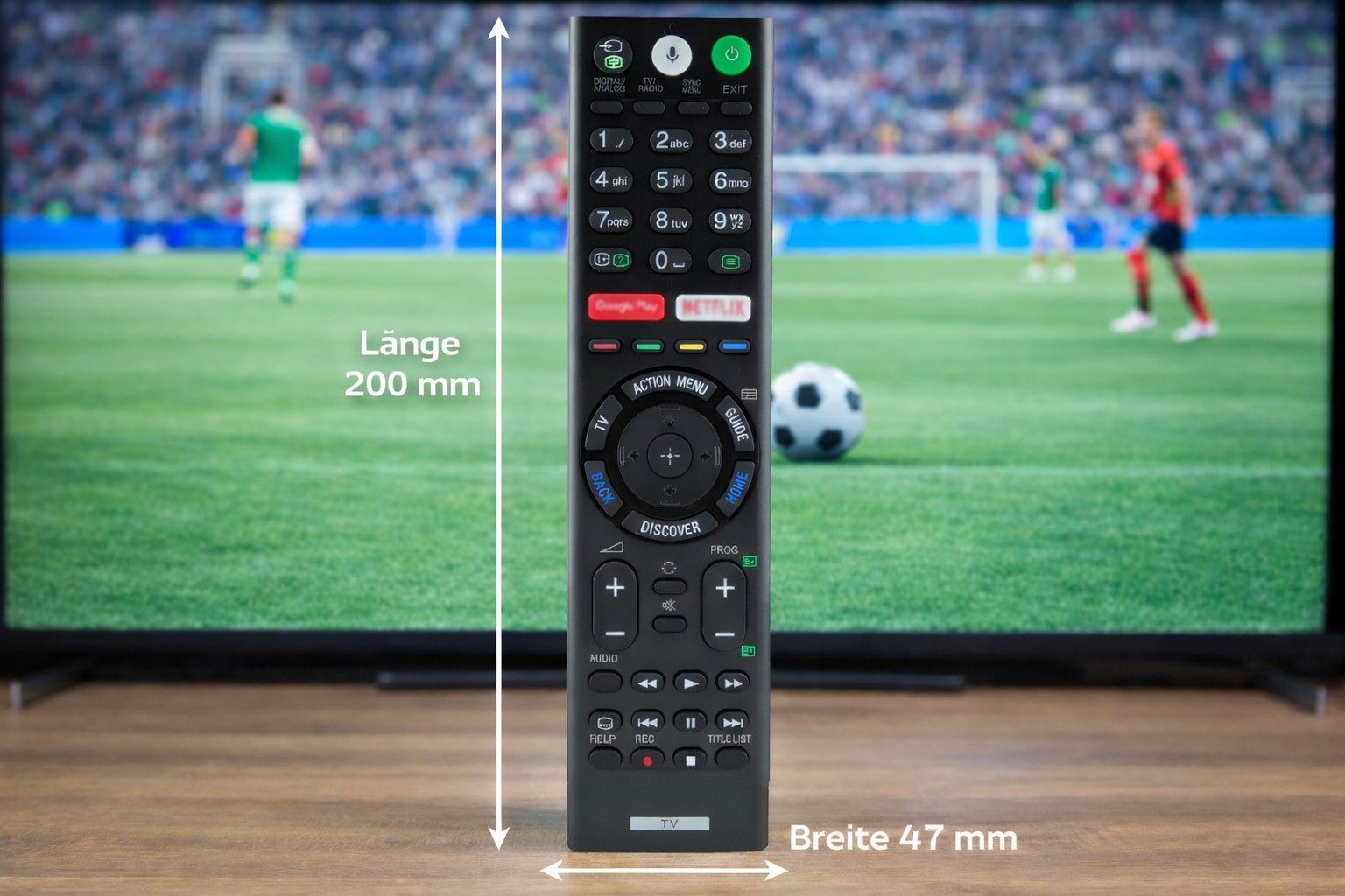 azurano Ersatz für SONY RMF-TX200E 149312911 149312913 VOICE Universal-Smart-TV-Fernbedienung