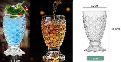 Rungassi Скло-Set 6 x Trinkglas Склоset 180ml H 12,7cm Wasser, Cocktail, Glas