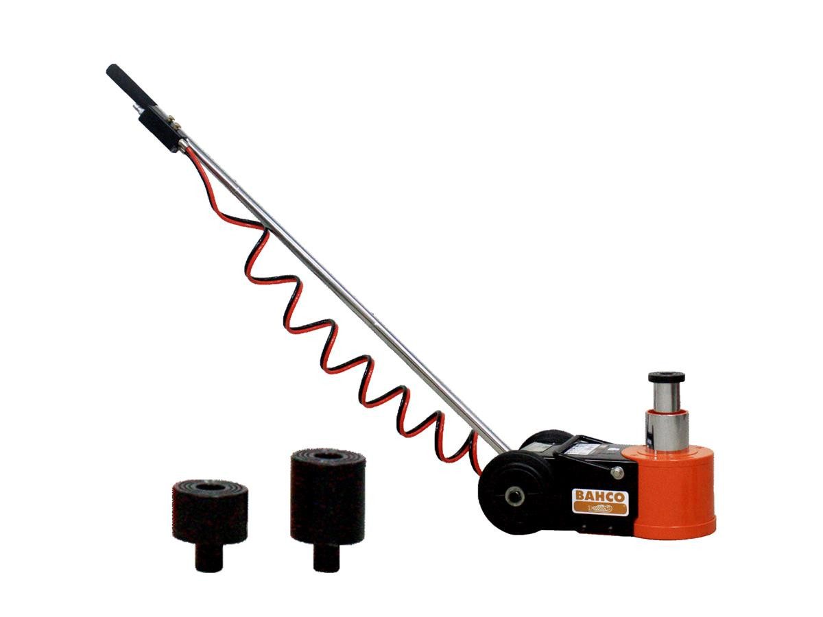 BAHCO Wagenheber Hydro-Pneumatischer 30/15T, max. Hubhöhe: 29.2 cm, Ideal für Pannendienste durch leichtes Gewicht, kompakte Größe