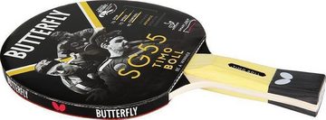 Butterfly Tischtennisschläger 1x Timo Boll SG55 + Cell Case 1, Tischtennis Schläger Set Tischtennisset Table Tennis Bat Racket