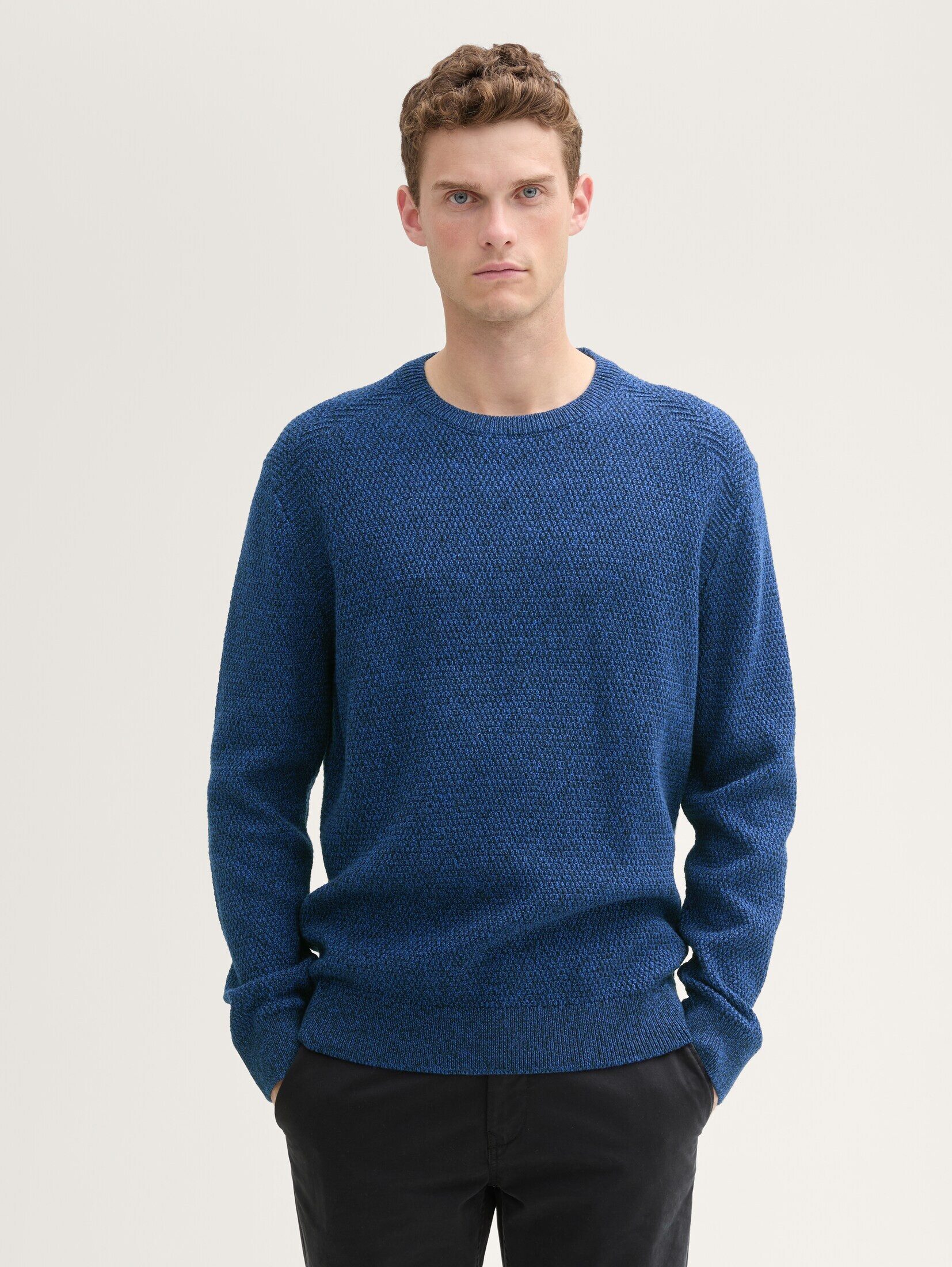 Strickpullover Strickpullover mit Struktur